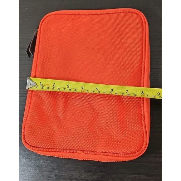 Goodfellow Phone Tablet Travel Tech Zip Organizer Orange - Picture 3 of 5